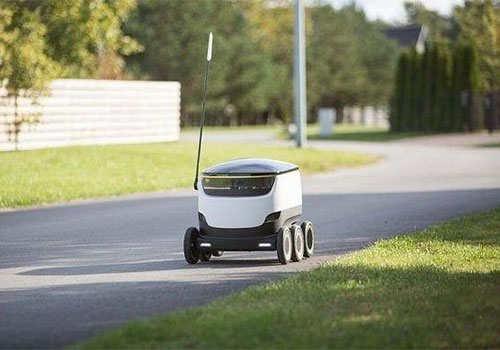 京東用上黑科技 機器人快遞員呆萌又準時